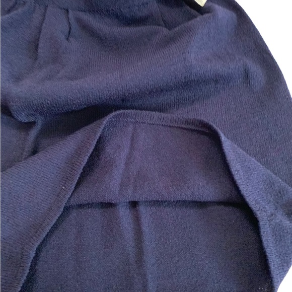 Don Sayres For Wellmore Navy Blue Skirt size 4 - Picture 4 of 16